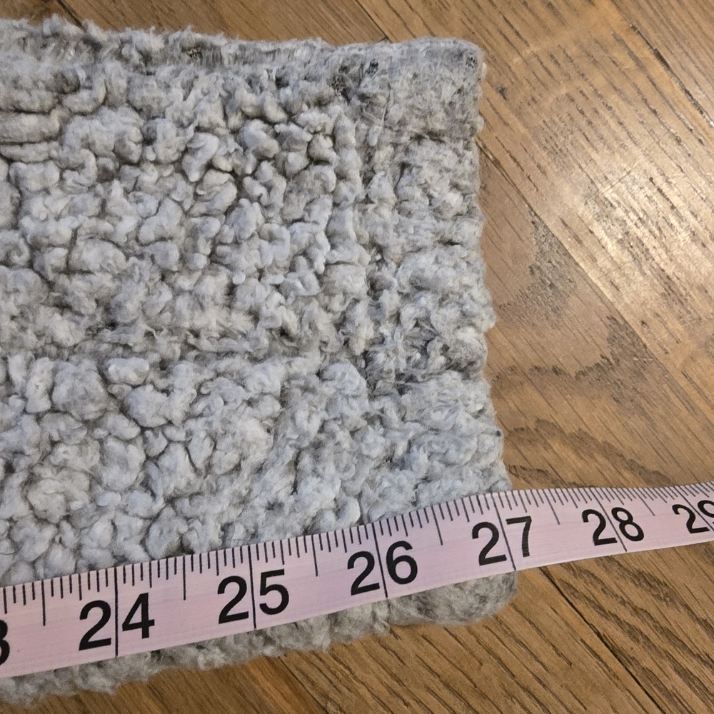 True Grit Women's Plush Sherpa Pullover - Gray - Picture 7 of 7